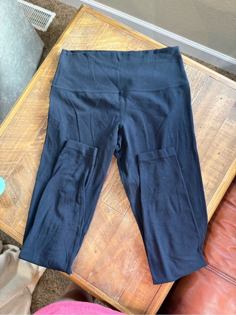 lululemon athletica Black Leggings with Side Pockets